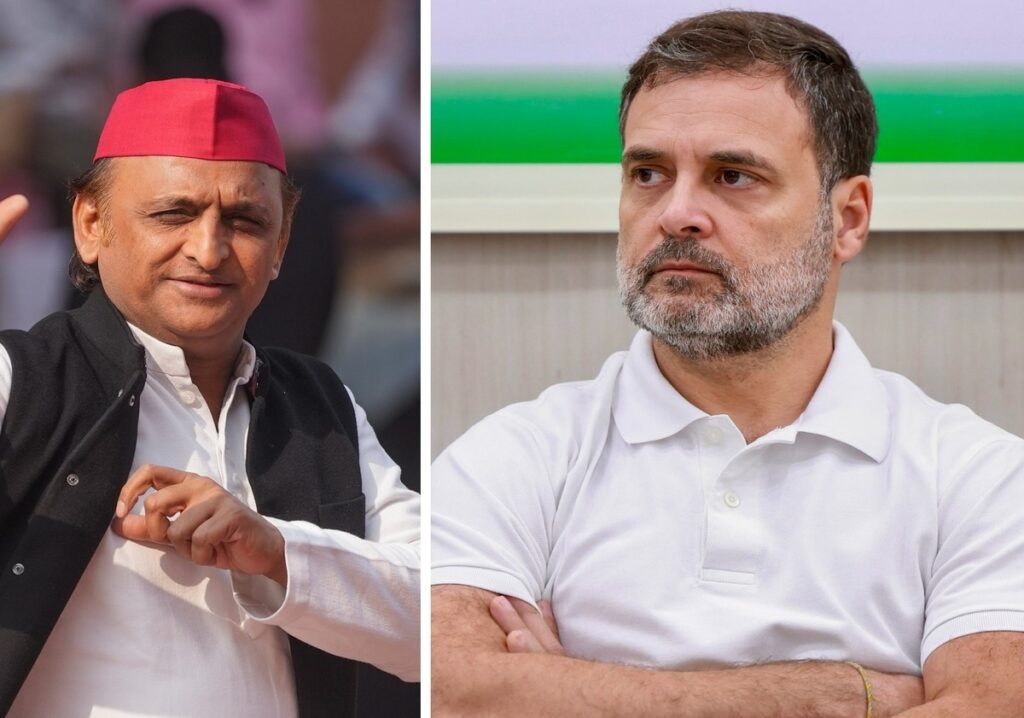 राहुल गांधी और अखिलेश