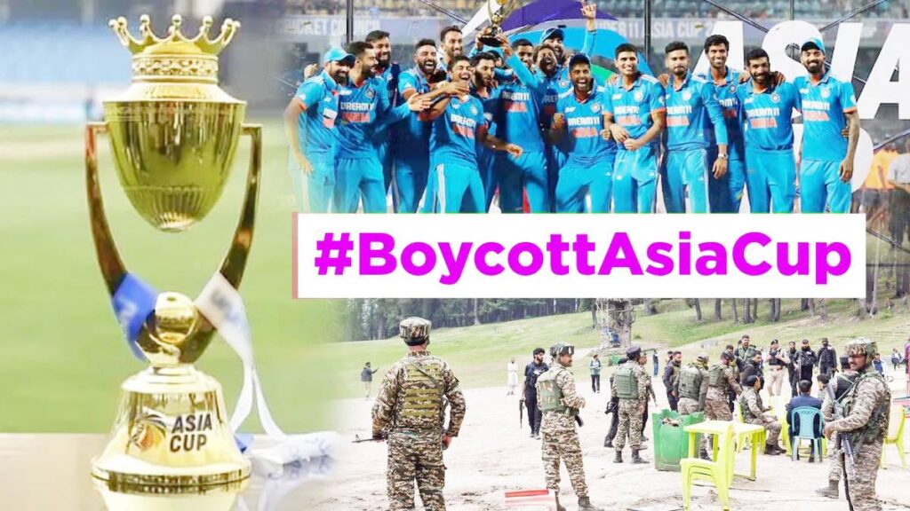 Ind vs pak asia cup boycott
