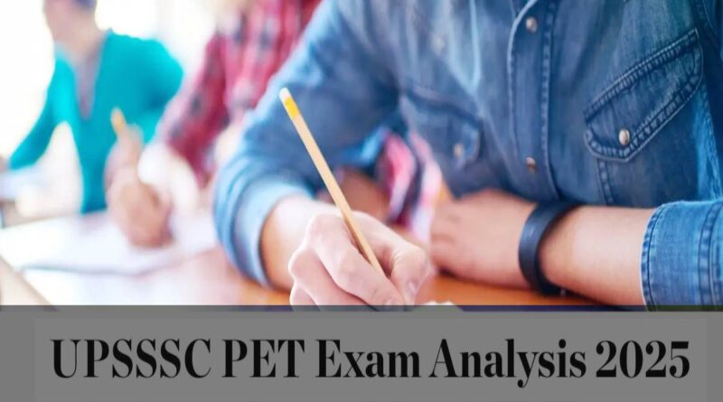 UPSSSC PET 2025