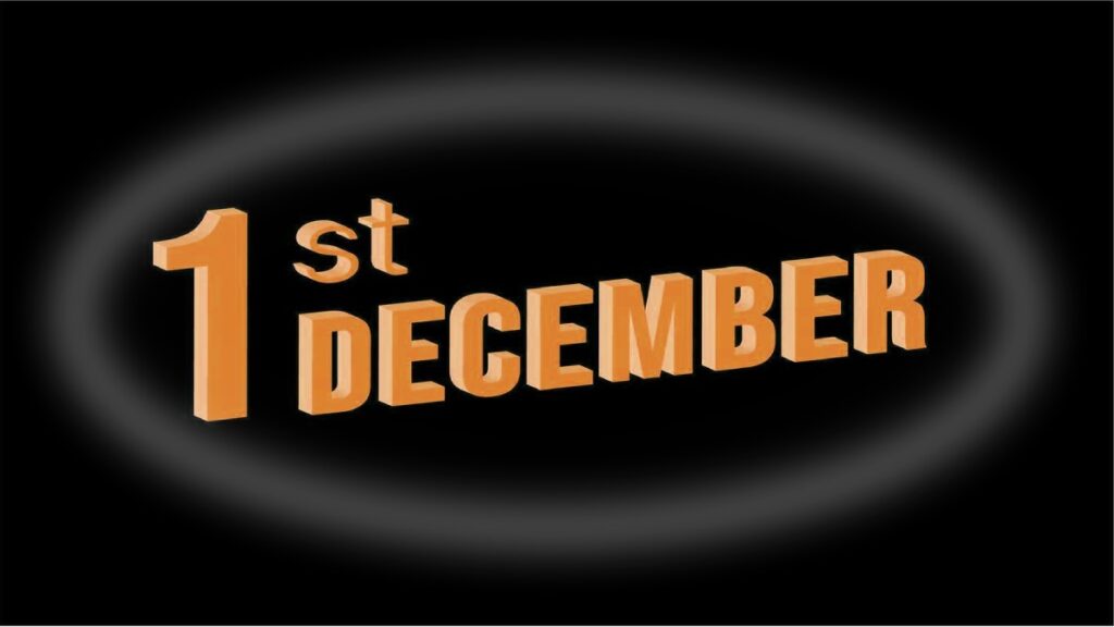1 दिसंबर 2025