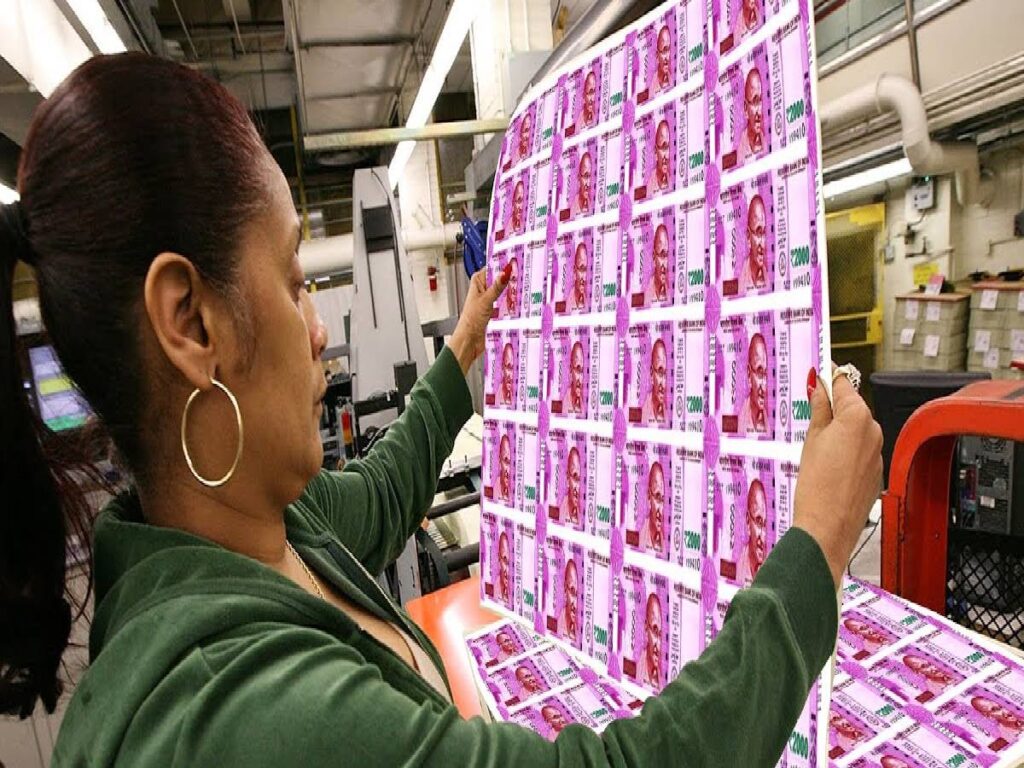 Indian Currency Printing
