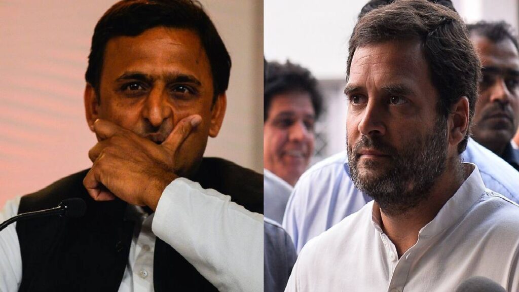 Akhilehs Yadav Rahul Gandhi