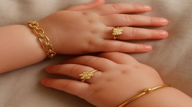 Gold ring for Newborn