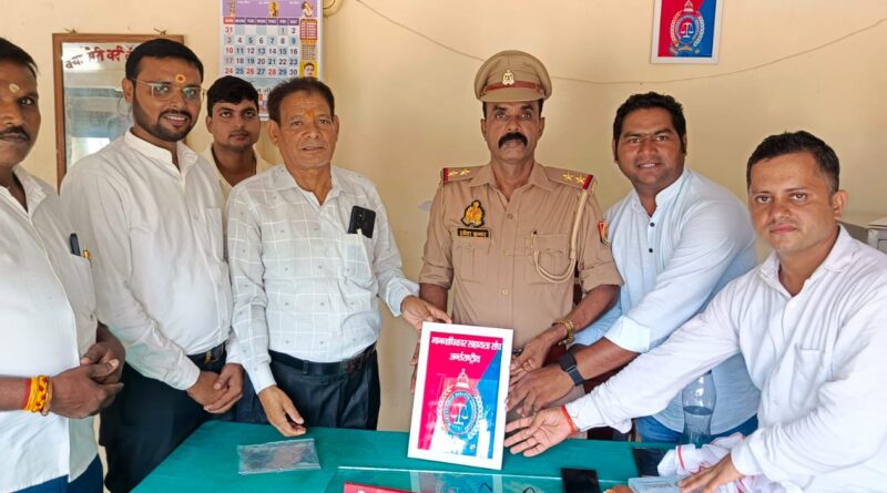 मानवाधिकार सहायता संघ के प्रतिनिधिमंडल ने थाना रामपुर में की शिष्टाचार भेंट, मानवाधिकार संरक्षण पर हुई चर्चा