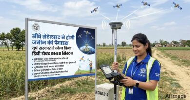सीधे सेटेलाइट से होगी जमीन की पैमाइश, यूपी सरकार ने लॉन्च किया डिजी रोवर GNSS सिस्टम