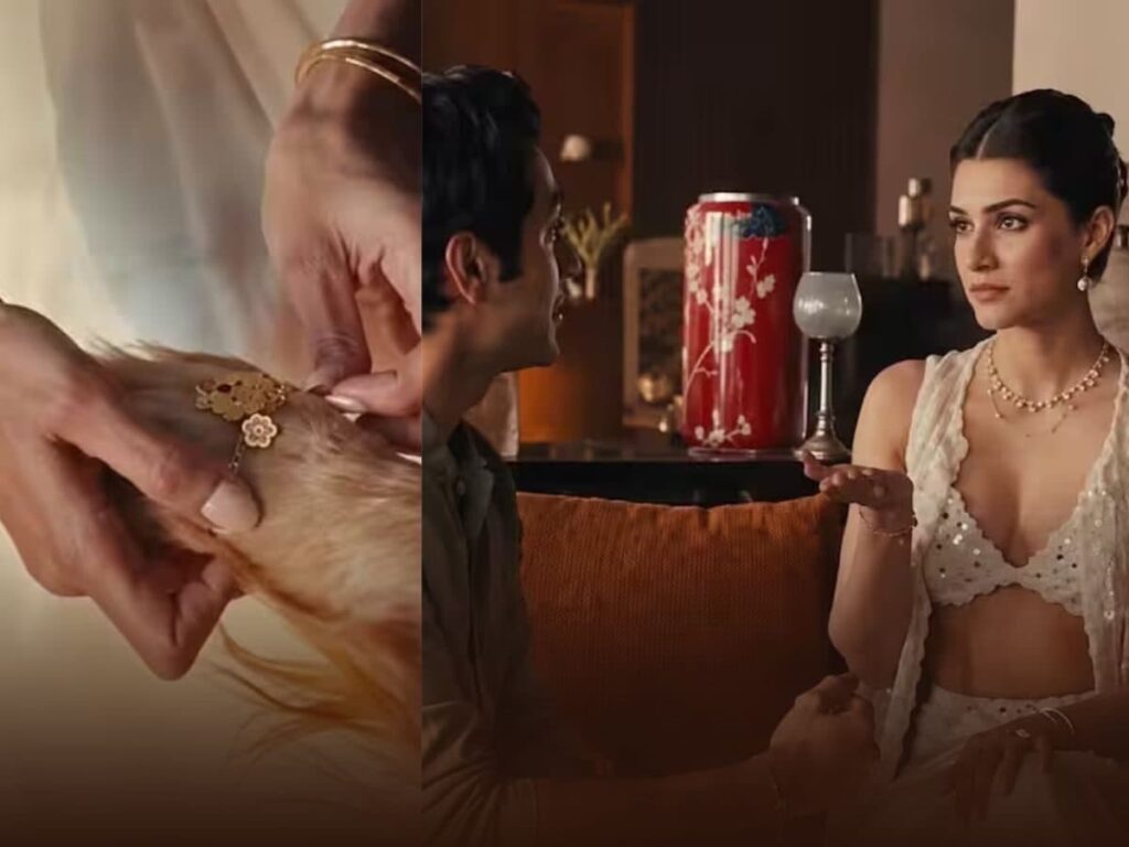 कुत्ते को राखी बांधना पड़ा भारी, कृति सेनन के विज्ञापन पर क्यों छिड़ी बहस