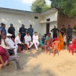दिवंगत अर्जुन भारती के परिवार से मिले पीताम्बर सेन